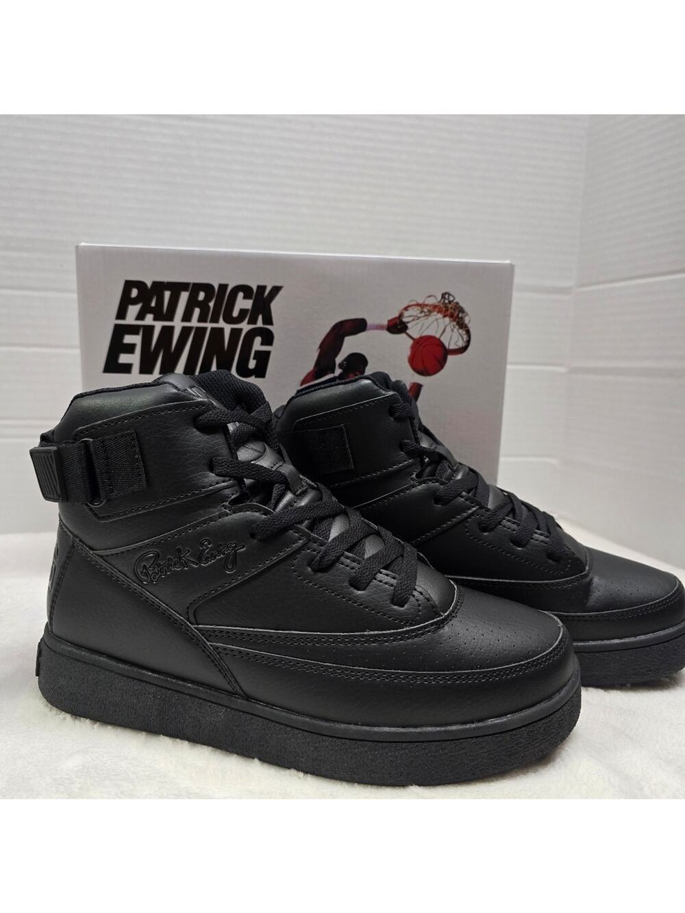 Patrick Ewing 33 HI x ORION Strap Black/Black Youth sz 6.5